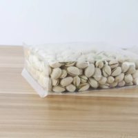 Pistachio Nuts Packaging Flat Bottom Bags